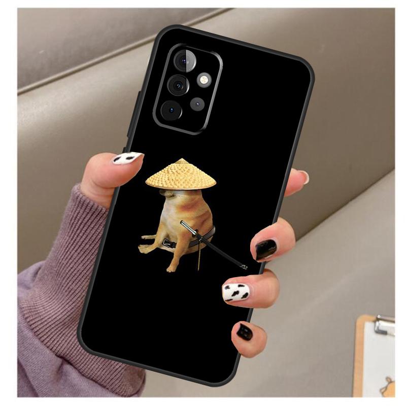 Cheems Doge Hülle Für Samsung Galaxy A35 A55 A15 A32 A12 A22 A52 A06 A54 A34 A14 A56 A36 A26 A16 A13 A53