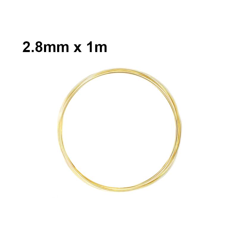 1-100m Brass Wire Metal Wire Soft Brass Round Wire Ultra-Fine Copper Wire Bare Wire 0.1 0.15 0.2 0.3 0.4 0.5 1.0~3mm