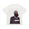 Hip-Hop Print Stilvolles Amerikanisches Kurzarm-T-Shirt für Männer und Frauen, Geeignet für den Sommer