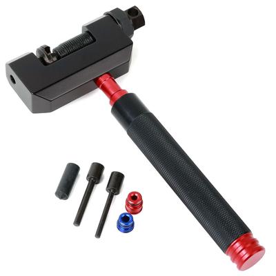 Instrument de lanț DRC Pro Dimensiune lanț Compatibil cu lanțul etanșat Accesoriile pot fi depozitate în mâner Înlocuire lanț Tăiere lanț Fixare prin presare a lanțului