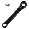 Gaură Pătrată 13x13mm Manivelă 127mm Bicicletă de Exerciții Manivelă Fier Manivelă