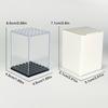 5pcs Clear Display Small Particle Building Block Display Box with Dust Cover for Miniature Figures Action Figure Storage  Bricks Toy