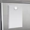 48Pcs Clear Glass Cabochons and Craft Magnets 1Inch Round Fridge Magnets with Adhesive Backing for Refrigerator Magnet