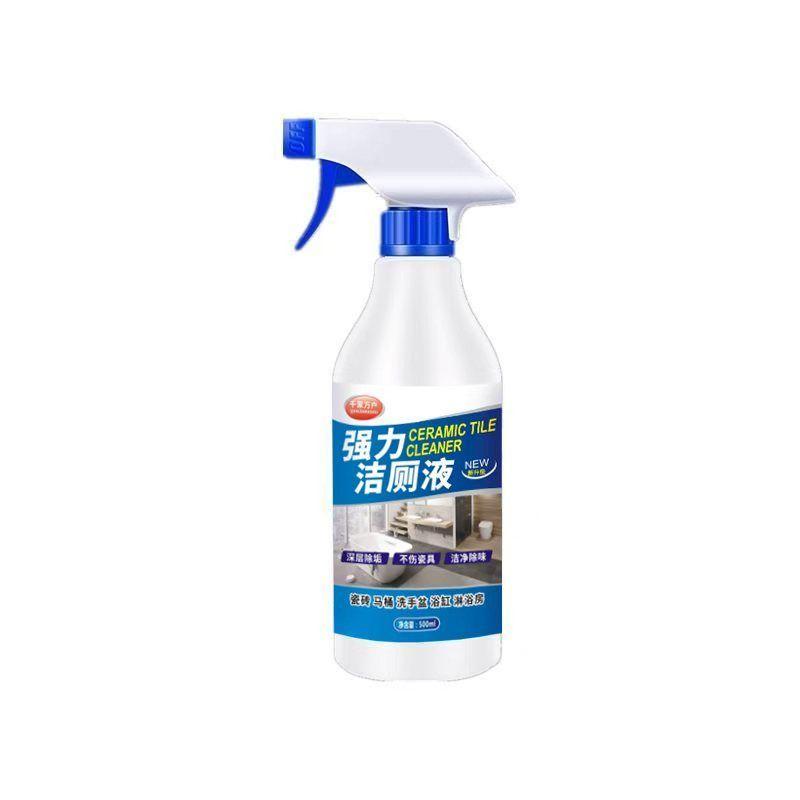 500ml Powerful Spray Toilet Cleaner  Ceramic Tile & Bathroom Cleaner  Deep Descale Stain Remover, Safe for Porcelain, Multi-Surface Bathroom Cleaning