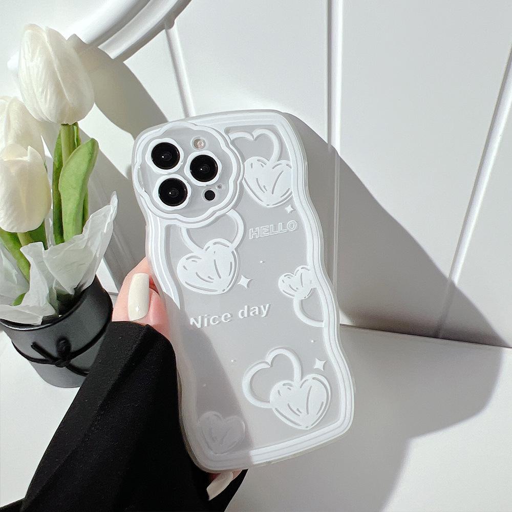 Love IPhone13 Suitable for Apple 15promax Mobile Phone Case Fairy Xr Girl Xs with Lanyard