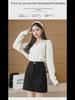High Waist A-Line Corduroy Skirt - Women's 2023 Autumn/Winter Collection (Korean Style, Coffee Color)
