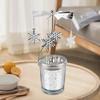 Metal Rotary Candle Holder Tea Light Candle Holder for Desktop Ornament Decor Rustic Wedding Table Decor Rotating Candlestick