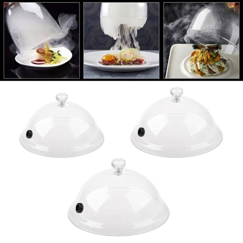 Smoking Cloche Dome Covers for Plates Bowls and Glasses Smoker Guns Smoking Infuser Smoke Guns for Special Accessories Drop Ship
