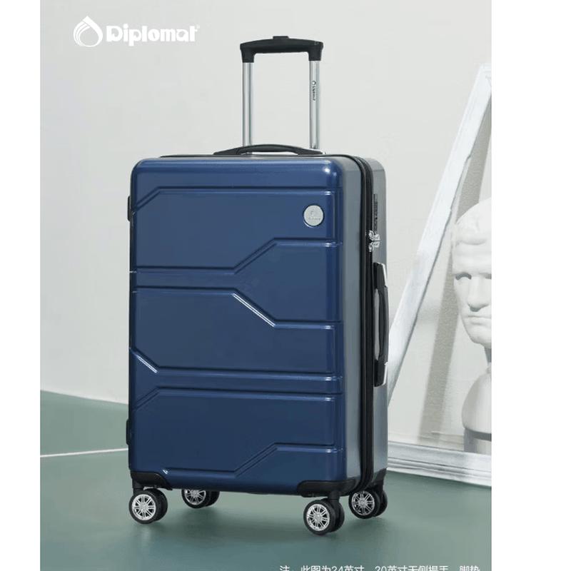 Чемодан на колесах Diplomat TC-6903 с жестким корпусом 24 inches синий
