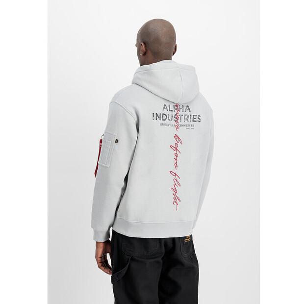 Худи Alpha Industries Signature Backprint Hoodie