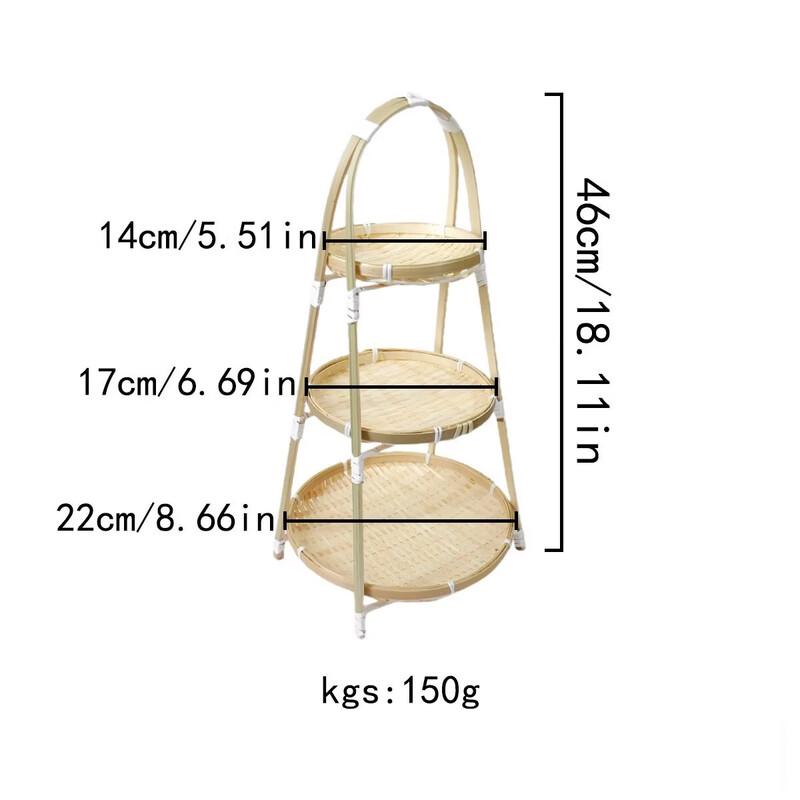 Handwoven Rattan Serving Trays & Baskets