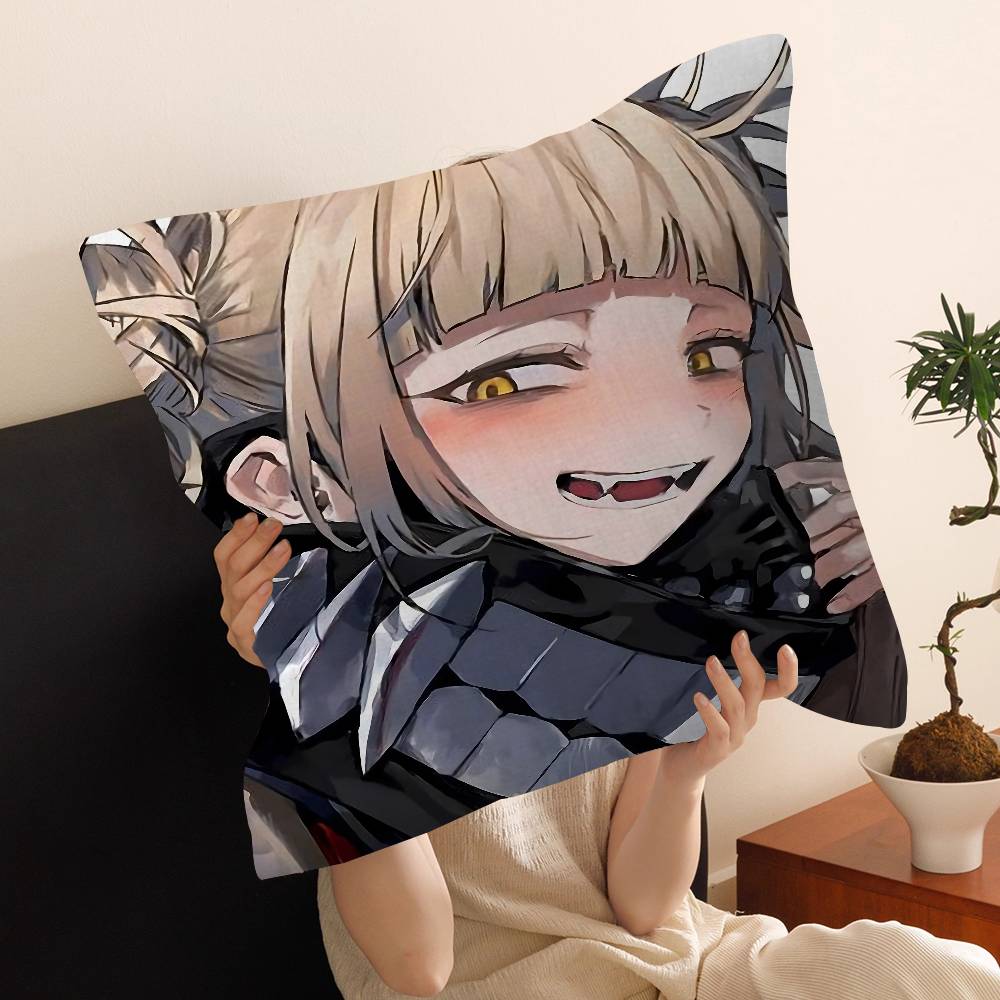 My Hero Academia Himiko Toga Office Cushion Pillowcase Car Cushion CoverXCM Lumbar Pillowcase Sofa Pillowcover