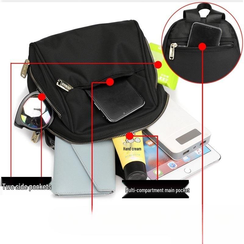 New Women's Lightweight Oxford Cloth Mini Fashion Backpack - Waterproof and Trendy