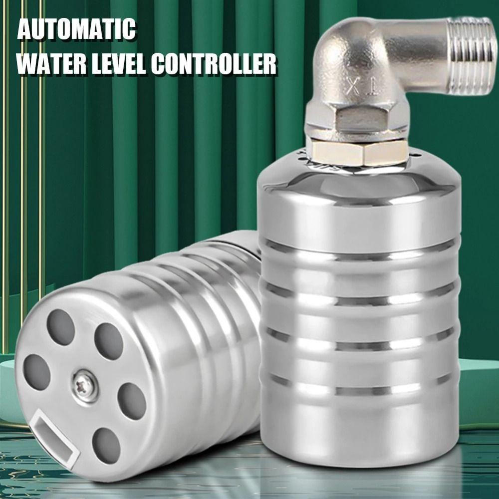 Stainless Steel Water Tank Shutoff Valve Waterproof Automatic Closing Valve  Kitchen