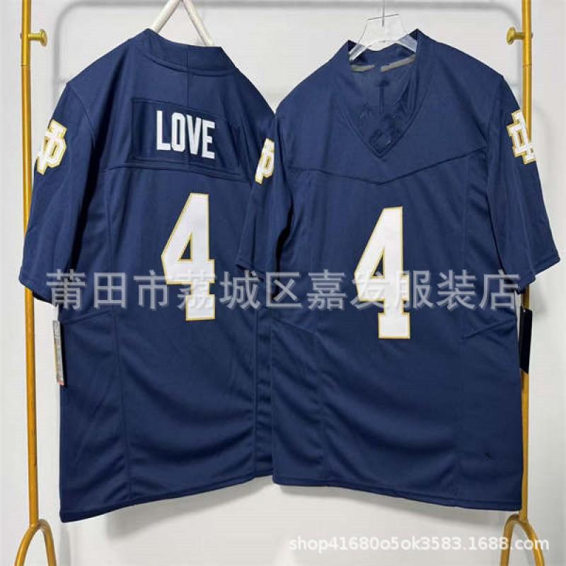 Indiana Hoosiers College Football Jersey Embroidered NCAA Team Uniform Men Cotton Rugby Style