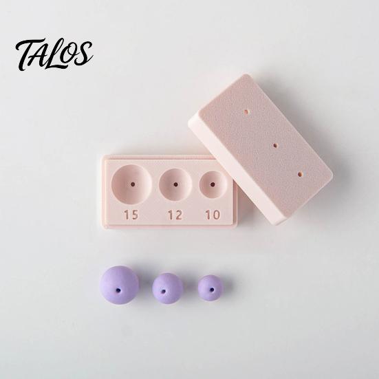 Bead Perforation Positioning Tool Polymer Clay Ball Maker Mold, Roller 4mm 6mm 8mm 10mm 12mm Jewelry Making Kit 15mm 18mm 20mm Sphere Shaper for Round