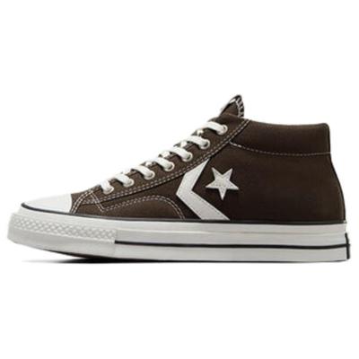 Star Player 76 76 Abrasion Absorbing Medium Top Canvas Shoes Women's Black Brown