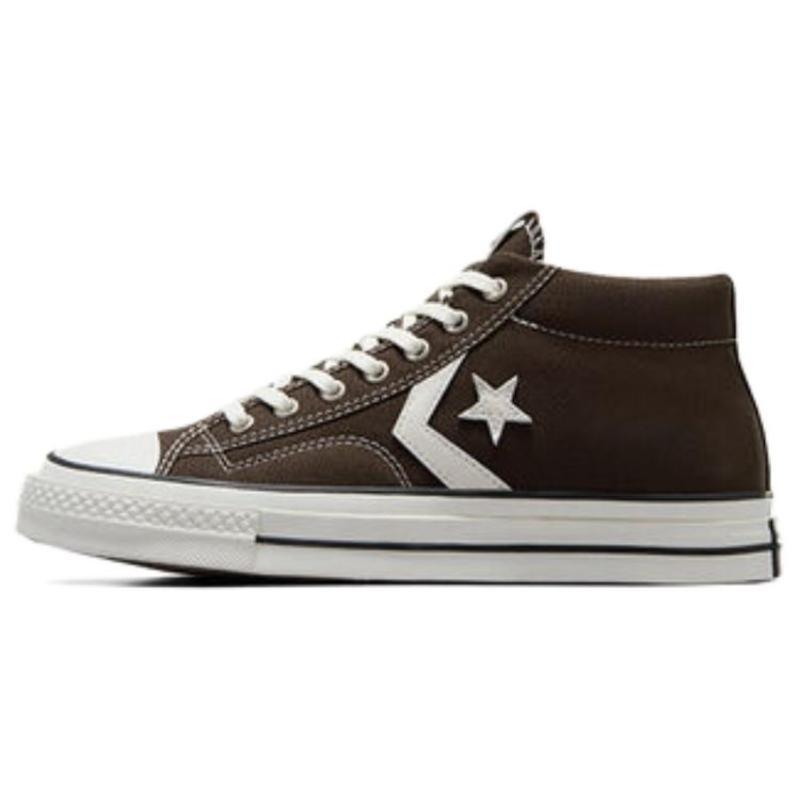 

Converse Star Player 76 76 Abrasion Absorbing Medium Top Canvas Shoes Women s Black Brown 42 черный коричневый