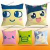 TTamagotchi MMametchi Pillow Case For Sofa Decor Car Office Room Printing Cushion Cover Decorations and Protector