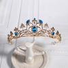 1pc Elegant Jewelry Crown Sparkling Gemstone Suitable for Party Birthday Wear Exquisite Gift Women Fashion Crown Hair Accessory