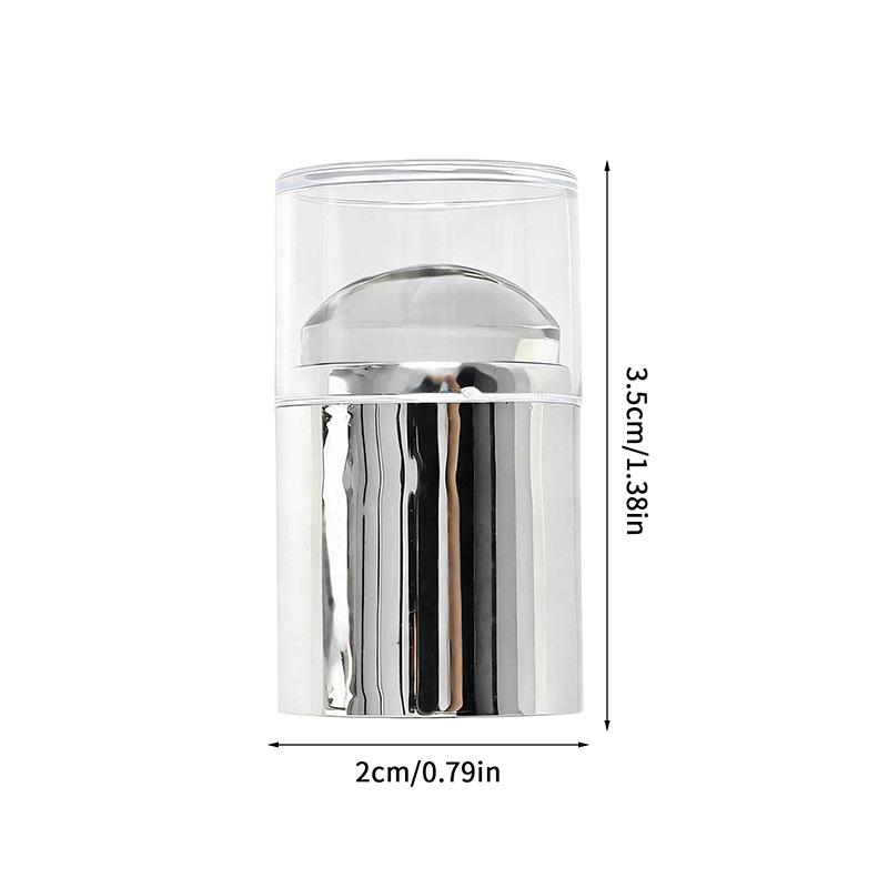 Jelly Silicone Nail Stamper With Scraper Transparent Nail Templates Stamp For Stamping Polish Printing Manicure Tools