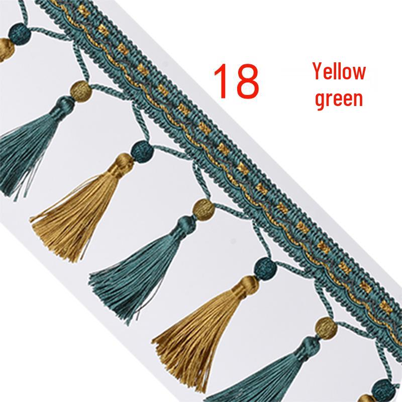 Lace Tassel Curtain Valance Beads & Hanging Balls - DIY Wedding Accessories