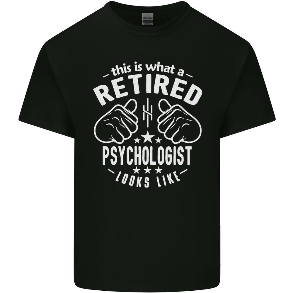 A Retired Psychologist Looks Like A Mens Lightweight Cotton T-Shirt Unisex T-Shirt Graphic Tee XXL