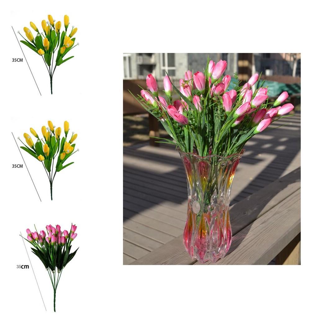 High Realistic 18 Heads Silk Magnolia Flowers For Stunning Bridal Bouquets