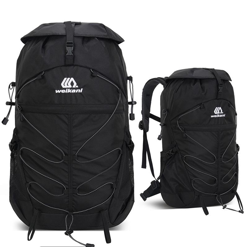 35L Outdoor Camping Backpack Large Hiking Trekking Fishing Bag Hydration Short Trip Luggage Climbing Waterproof Travel Rucksack