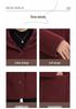 Mom's Fashionable Winter Hooded Fleece Lined Cotton Jacket for Middle-Aged & Elderly Women