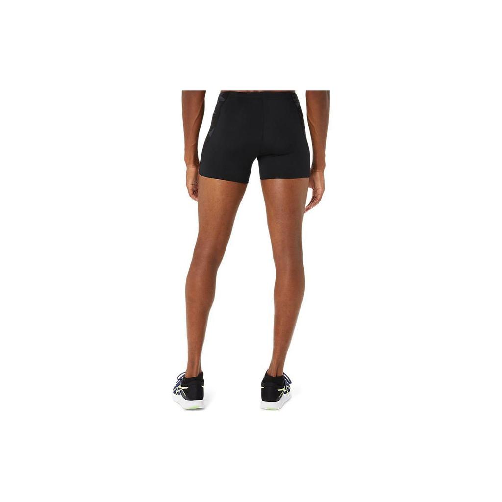 Asics Logo Print Slim Fit Elastic Waist Sports Shorts Men Shorts Black 2091A679-001