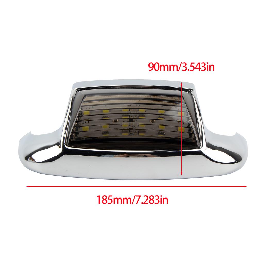 Motorcycle LED Front Rear Fender Tip Light For Harley FLSTC FLHT FLHTCU FLHR Classic Electra Glide Motocross Tip Light Lamp