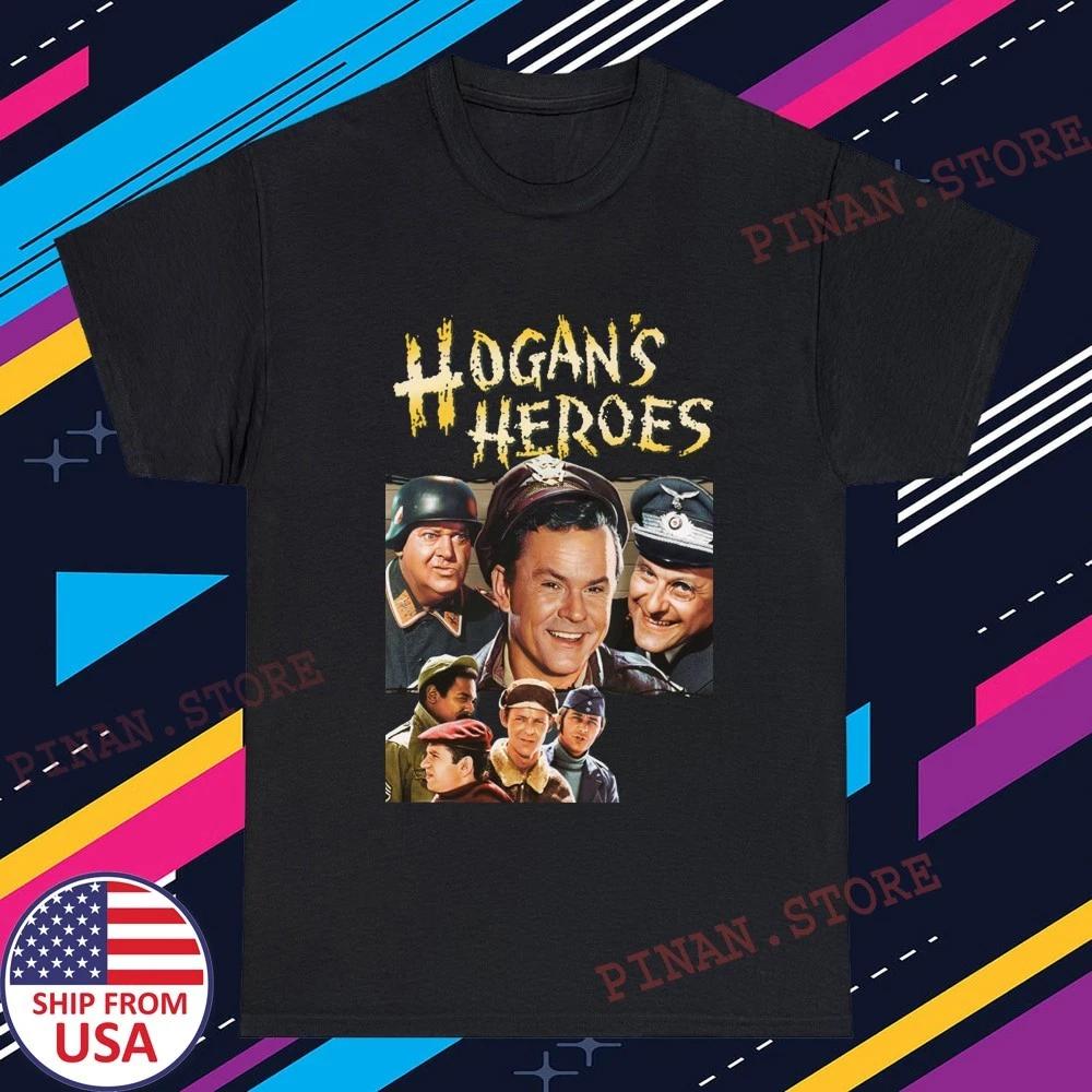 Hogan s Heroes Retro TV Show Men s Black Size S-5XL 3XL