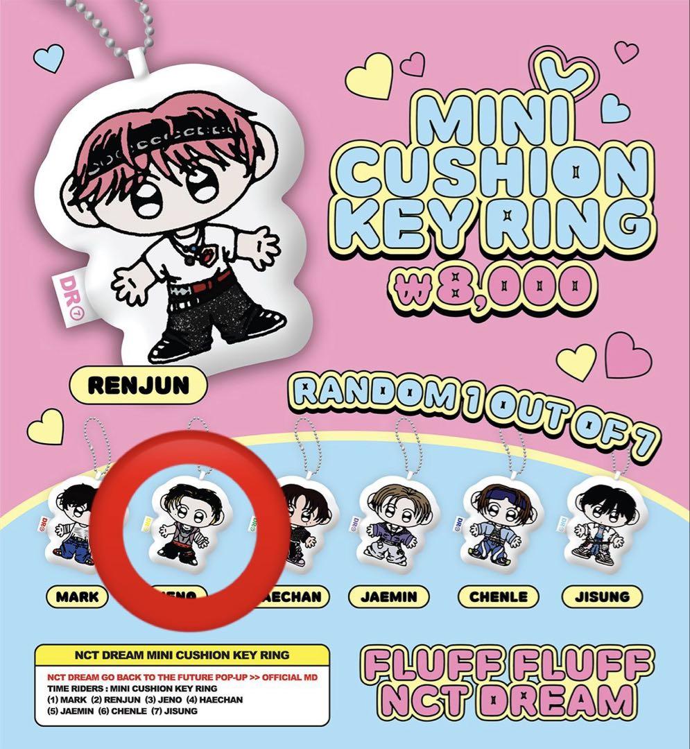 

[Б/У] NCTDREAM Гено Мини Кушон Брелок
