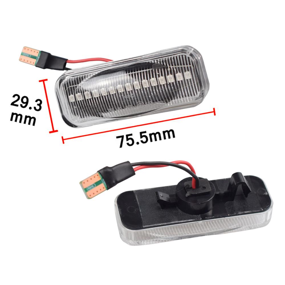 Led Dynamic Side Marker For Opel Omega B Stufenheck Caravan 1994-2003 Turn Signal Light Sequential Blinker
