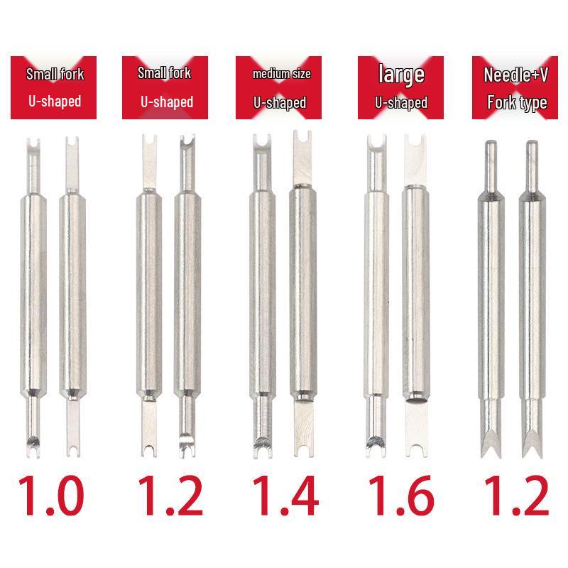 Watch Band Spring Bar Removal Pliers - V-Type Disassembly Tool 6825.