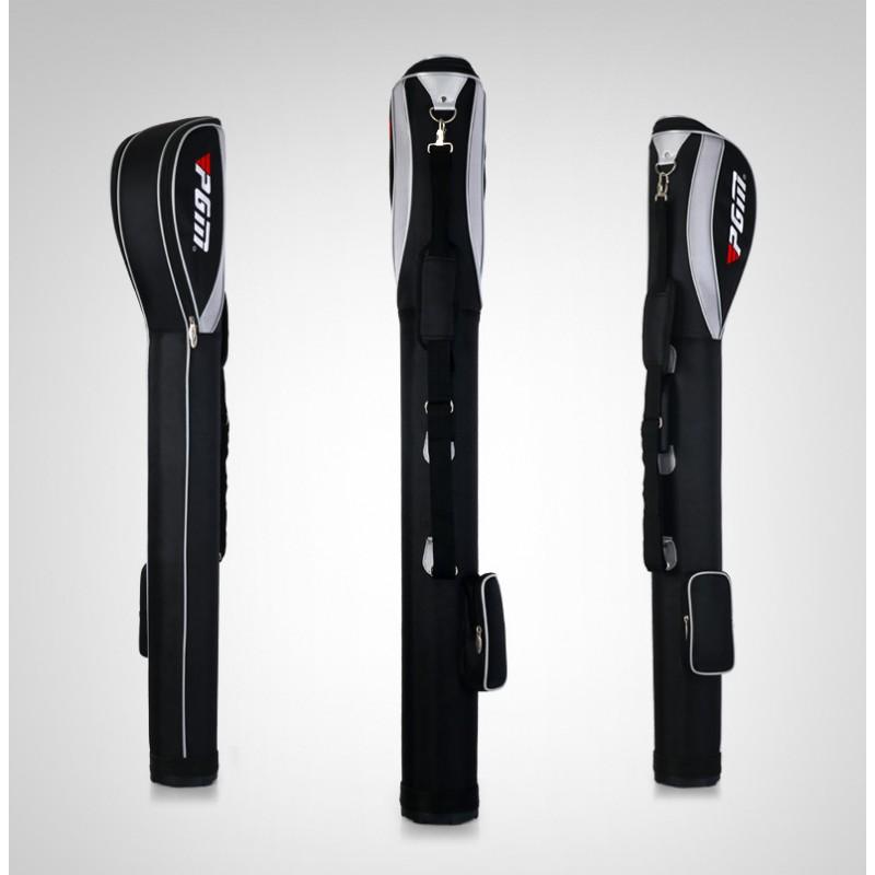 PGM Golf Club Bag 7-10 Clubs Foldable Nylon Stand With Ball Compartment Practice Range Outdoor Use