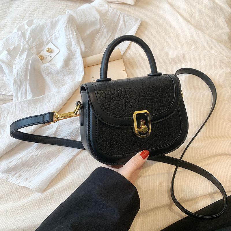 

This year s popular small bag 2024 new women s bag high-end sense versatile niche messenger bag portable saddle bag