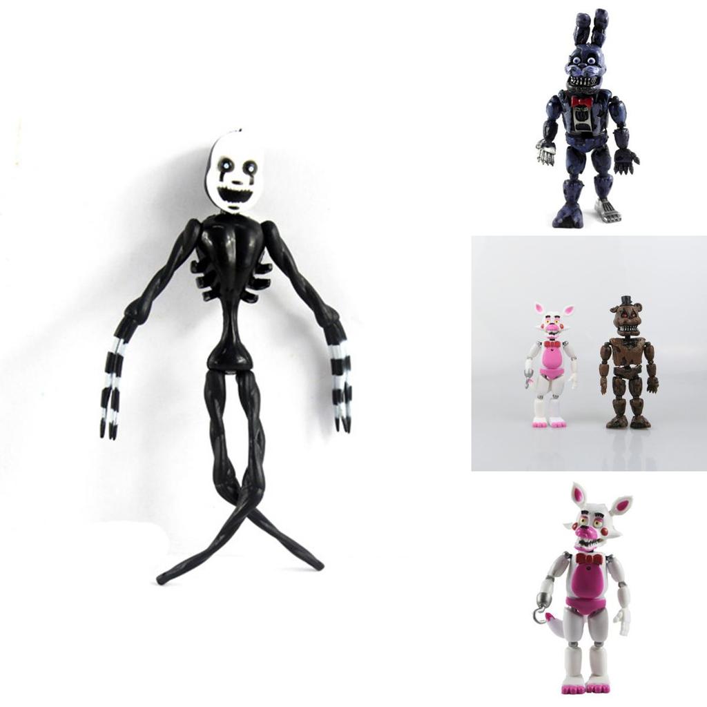 Premium 19cm Fnaf Five Nights At Freddy's 6pcs Pvc Figures For Creative Play