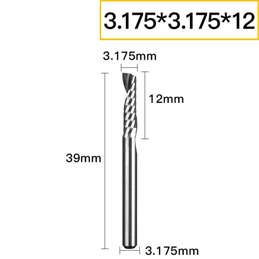 3,175 mm Griffdurchmesser Schaftfräser CNC Gravur Ersatz