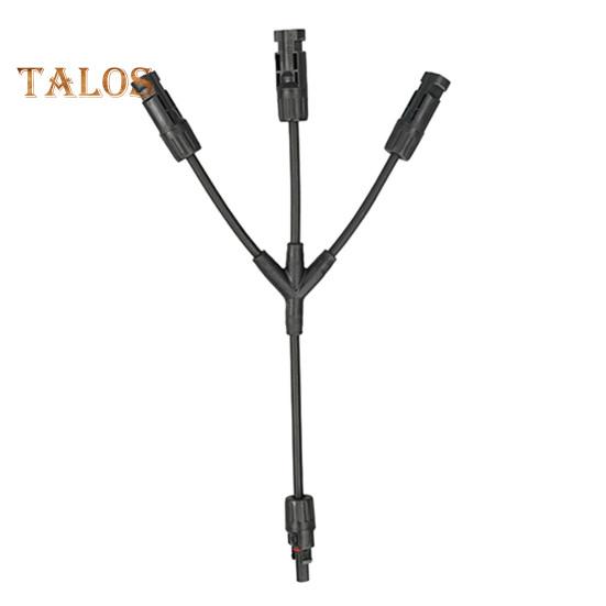 

Кабель ответвления Y-образной платы аккумуляторной батареи, водонепроницаемый, солнечная панель, параллельный Y-образный разъем, простая установка, удлиненный 1–5-контактный разъем для солнечной батареи, вилка для солнечного кабеля B