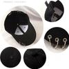 High Quality Outdoor Sports Dance Cap Hip Hop Show Cap Sun Cap Snapback Hat With Rings Baseball Hat
