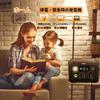 PurMars Portable Power Station 300W 288Wh Solar Generator with 110V Pure Sine Wave AC LiFePO4 Portable Power Bank for Outdoor and Emergency Use (500W