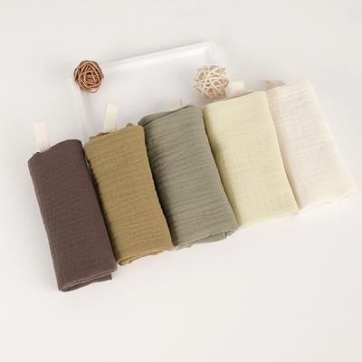 High Quality 4-Layer Pure Cotton Baby Cotton Washcloth Absorbent Soft Square Towels Baby Towels Gauze Cotton Newborn Burp Cloth