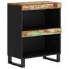Side Table 60x33x75 Cm Reclaimed Solid Wood
