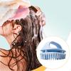Scalp Massage Brush Set, Hair Washing Brush, Compact Rubber for Removing Residue,