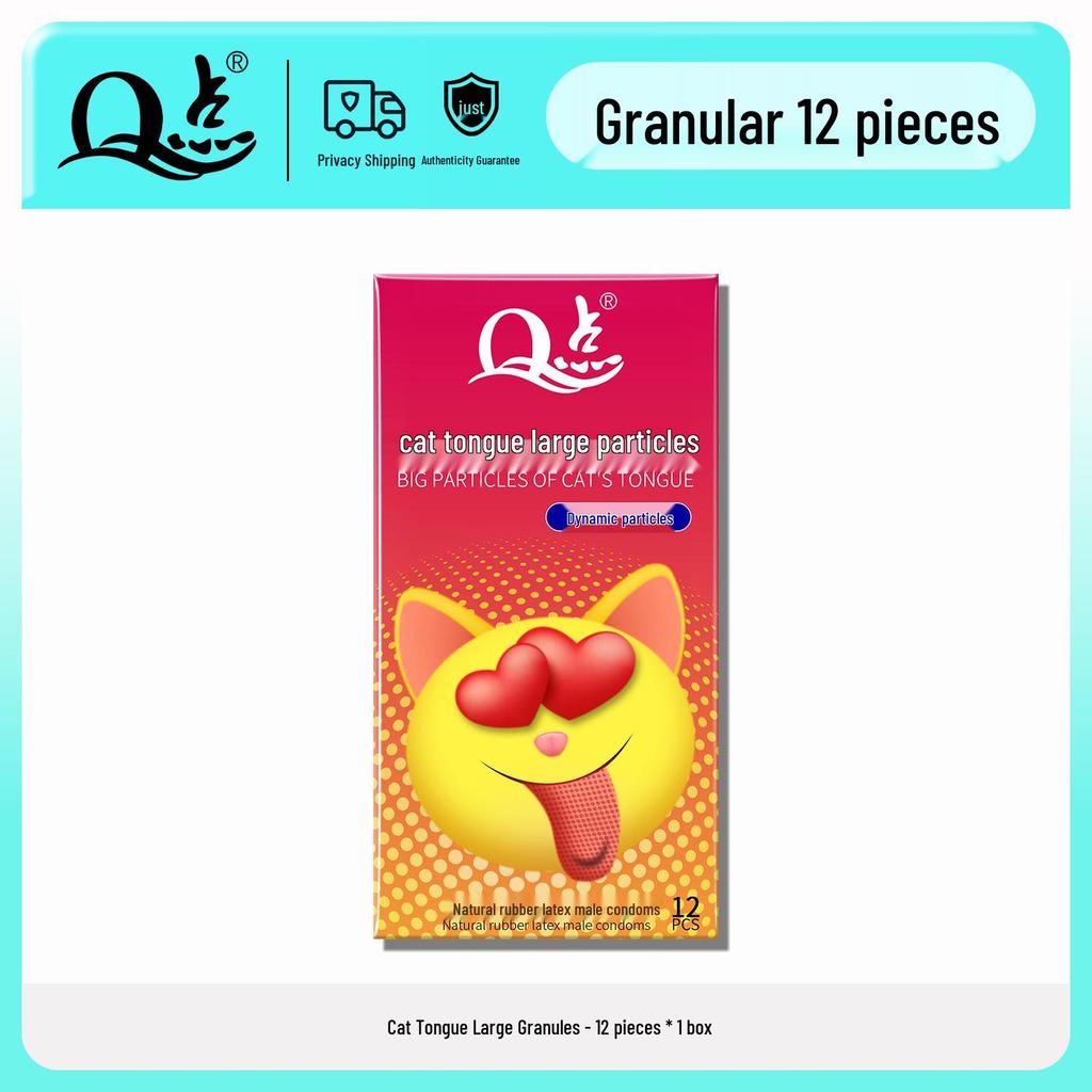 Clitoral Stimulation Delayed Ejaculation Condoms – Long-Lasting, Large Particle Design for Enhanced Couples' Intimacy.