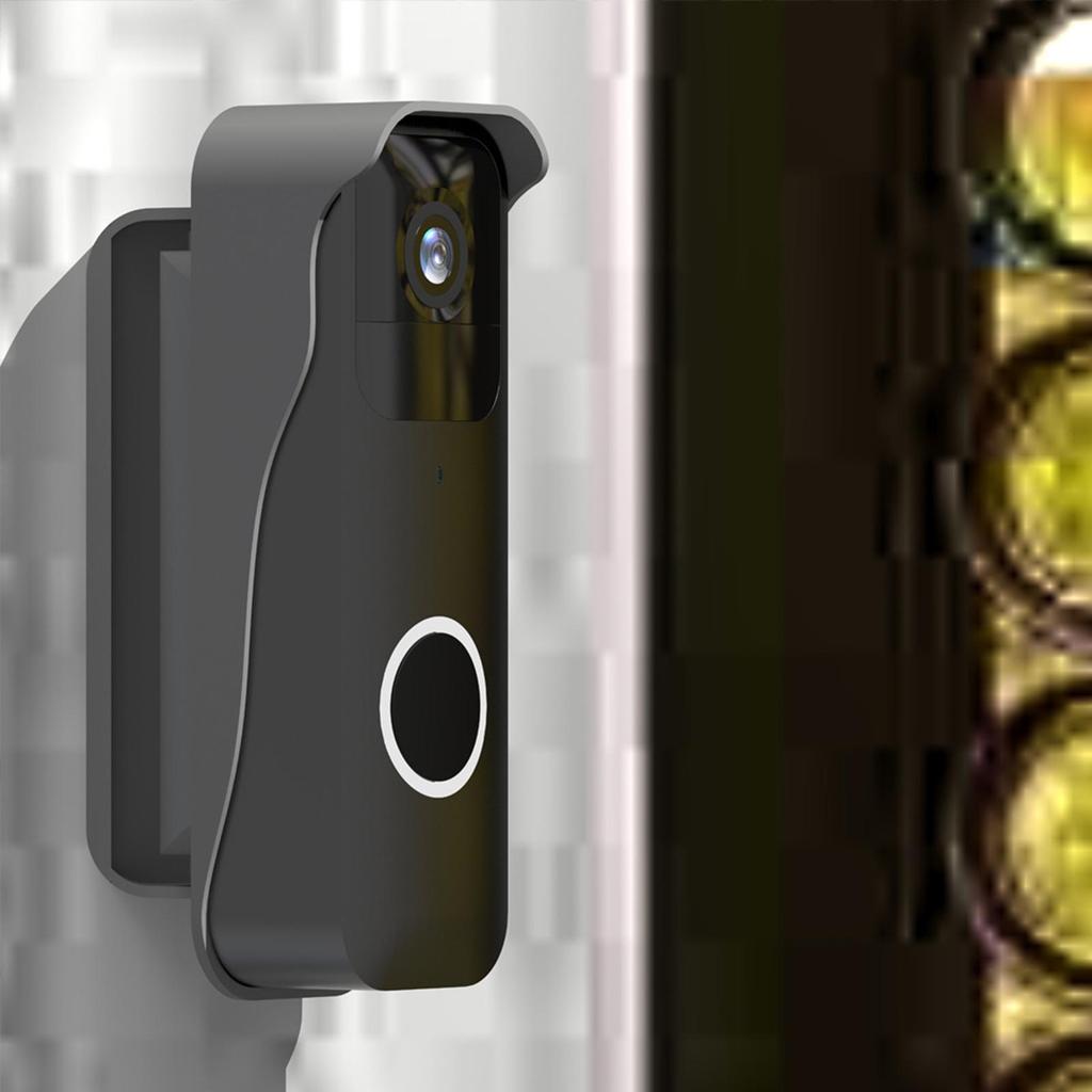 ForBlink Wireless Doorbell Mount Adjustable Angle Wireless Doorbell Holder No Drilling Outdoor Camera Bracket For Home Security