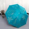 1pc Cartoon Pattern Umbrella with Plastic Handle,Suitable for All Seasons Home Travel Outdoor Umbrella
