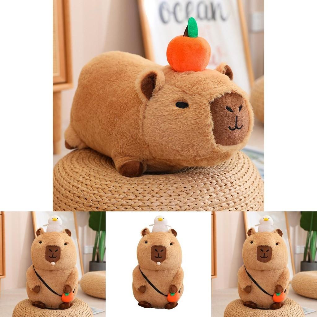 Cute Capybara Plush Toy Adorable And Soft Stuffed Animal Pillow Doll Perfect Gift For Kids
